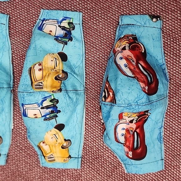 Bundle of 8 Disney Cars Toddler Kids Face Masks - Picture 4 of 15